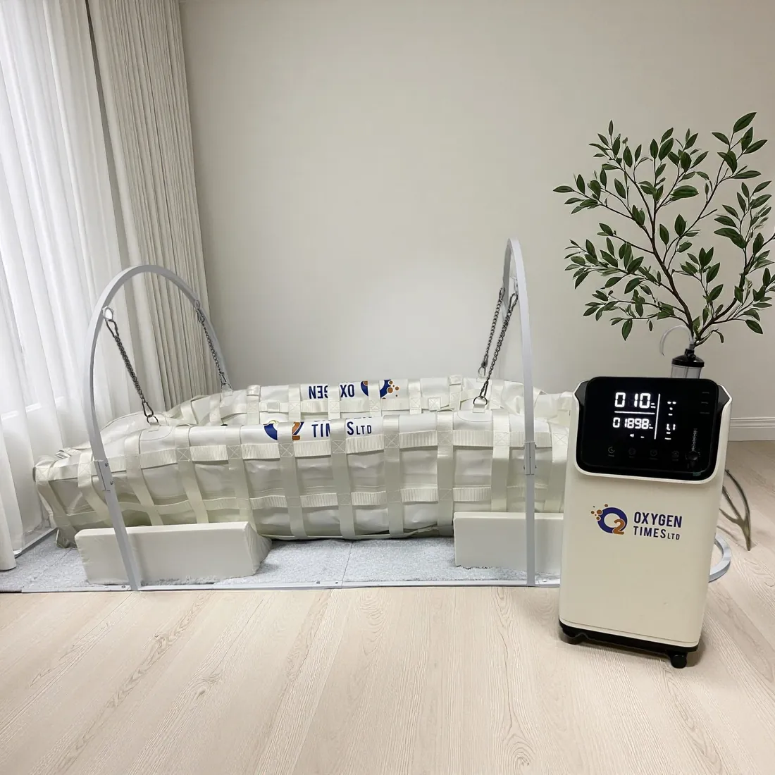 OTL19 Premium Soft Lying Chamber — Oxygen Times HBOT chamber